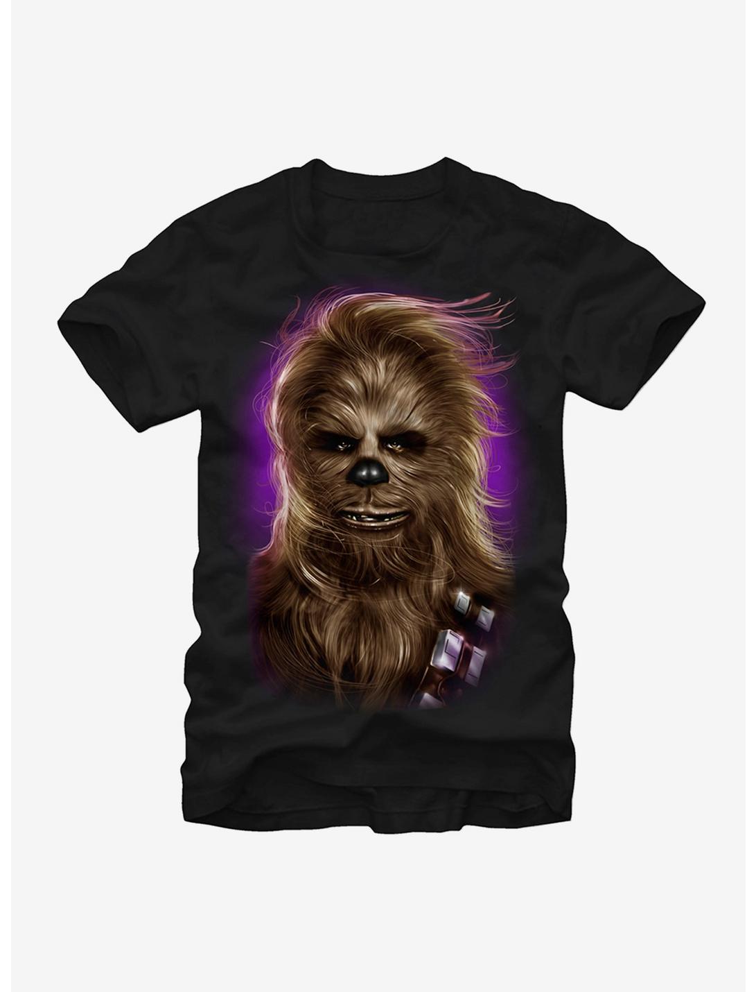 Star Wars Chewbacca Glamor Shot T-Shirt, BLACK, hi-res