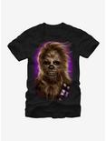 Star Wars Chewbacca Glamor Shot T-Shirt, BLACK, hi-res