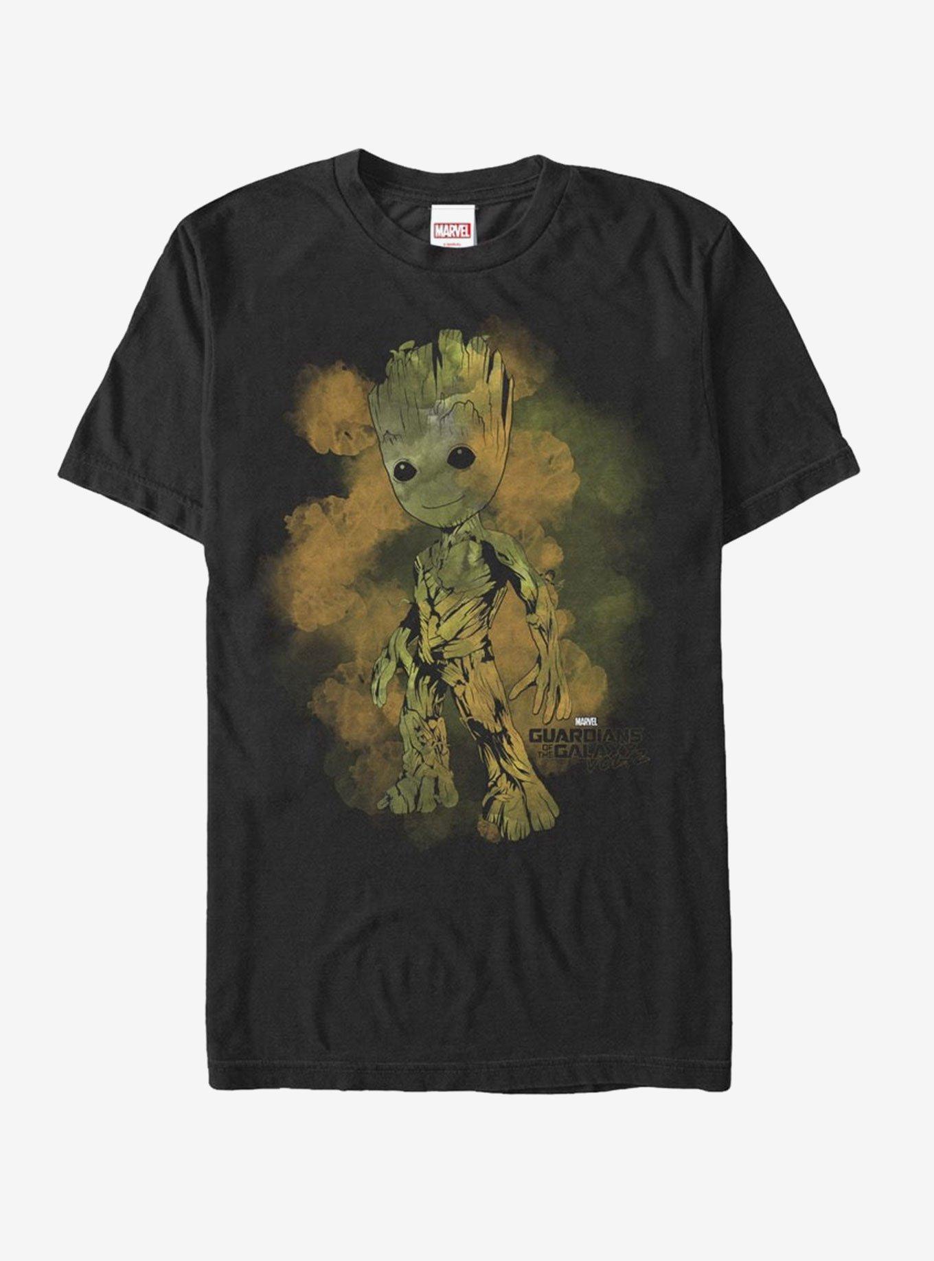 Marvel Guardians of Galaxy Vol. 2 Groot Smudge  T-Shirt, , hi-res