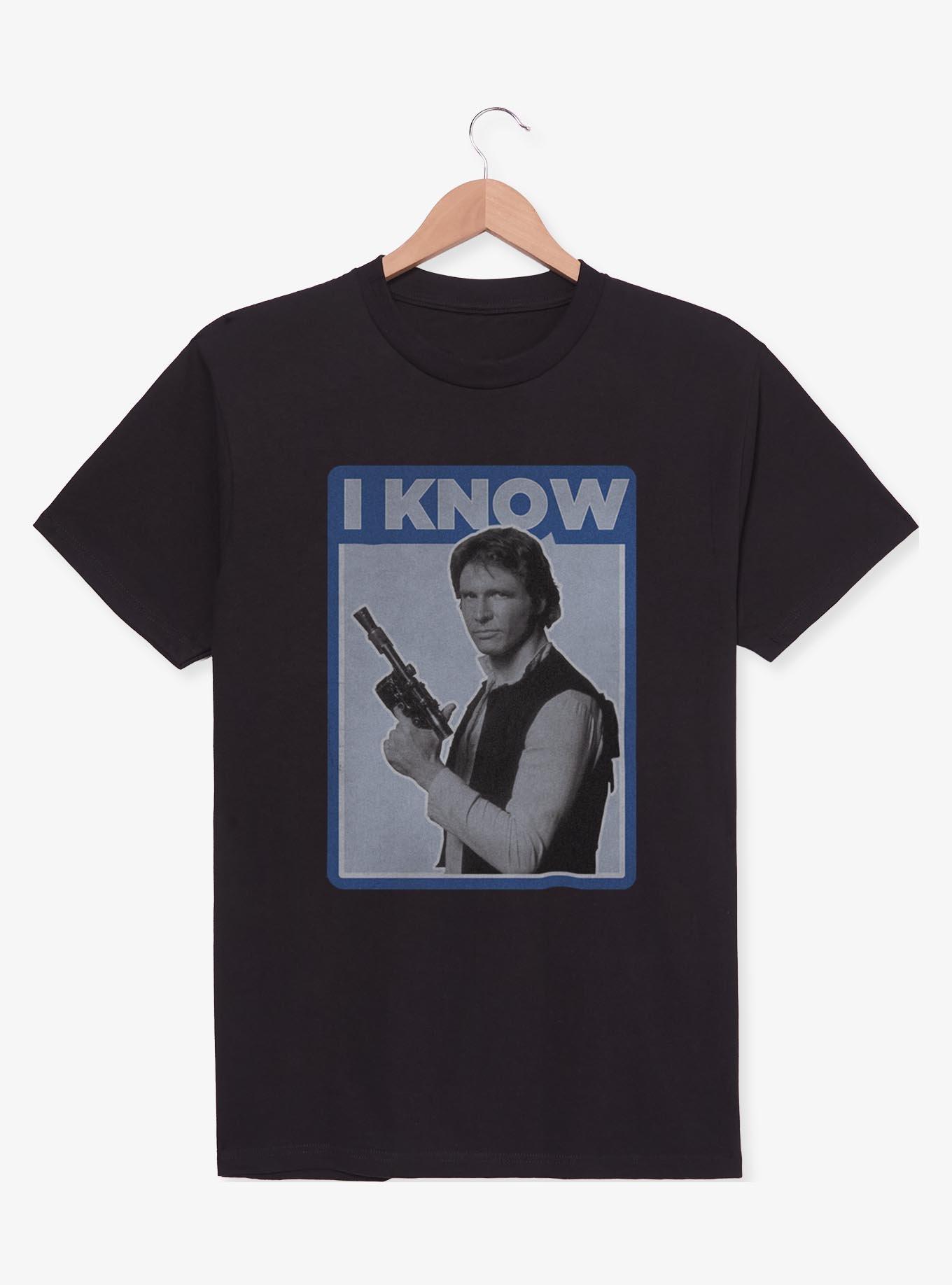 Star Wars Han Solo Quote I Know T-Shirt