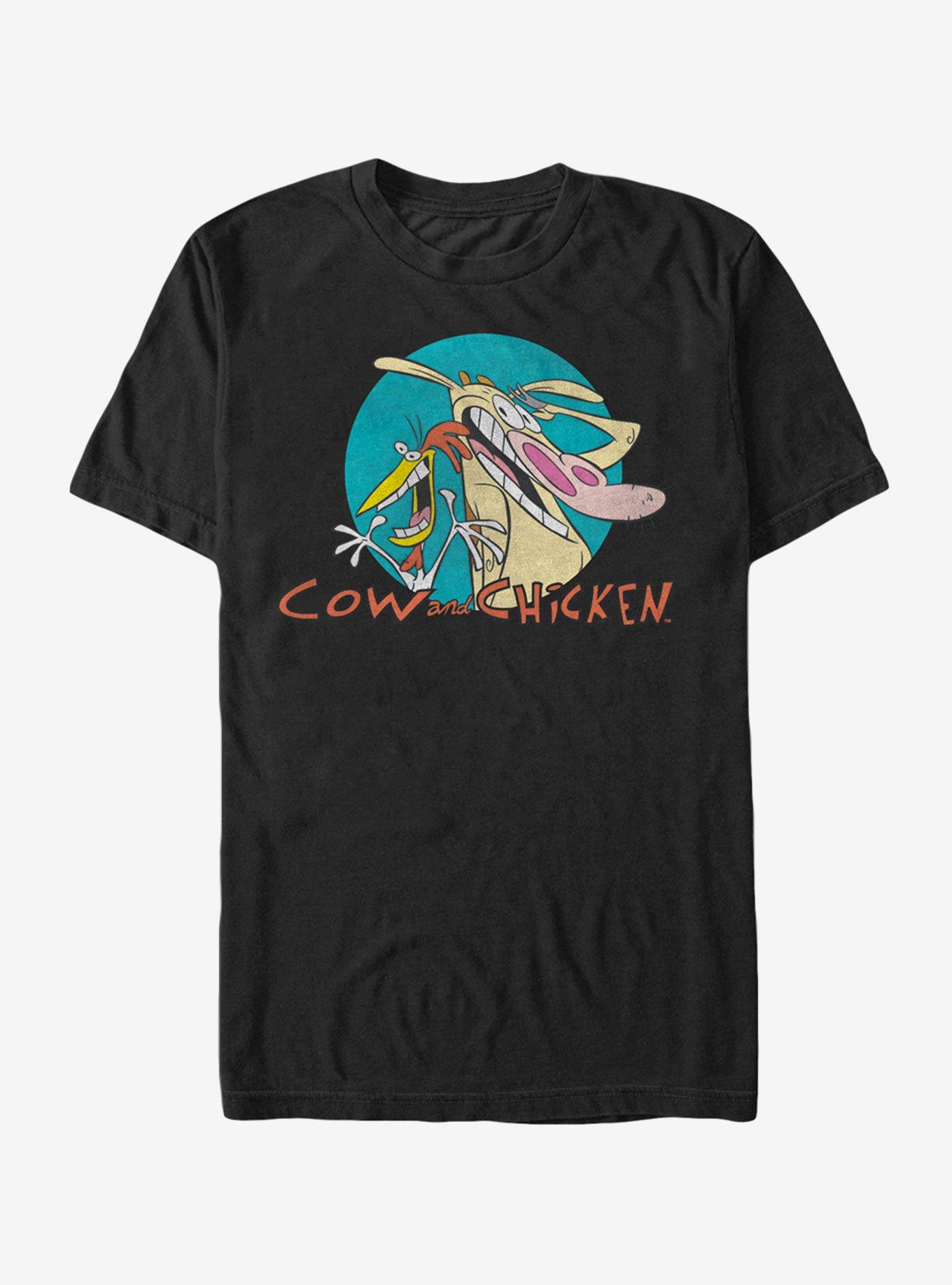 Cartoon Network Cow and Chicken Logo T-Shirt, , hi-res