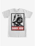Star Wars Dark Side Poster T-Shirt, WHITE, hi-res