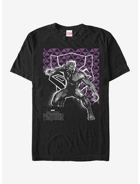 Marvel Black Panther 2018 Geometric Pattern T-Shirt, , hi-res