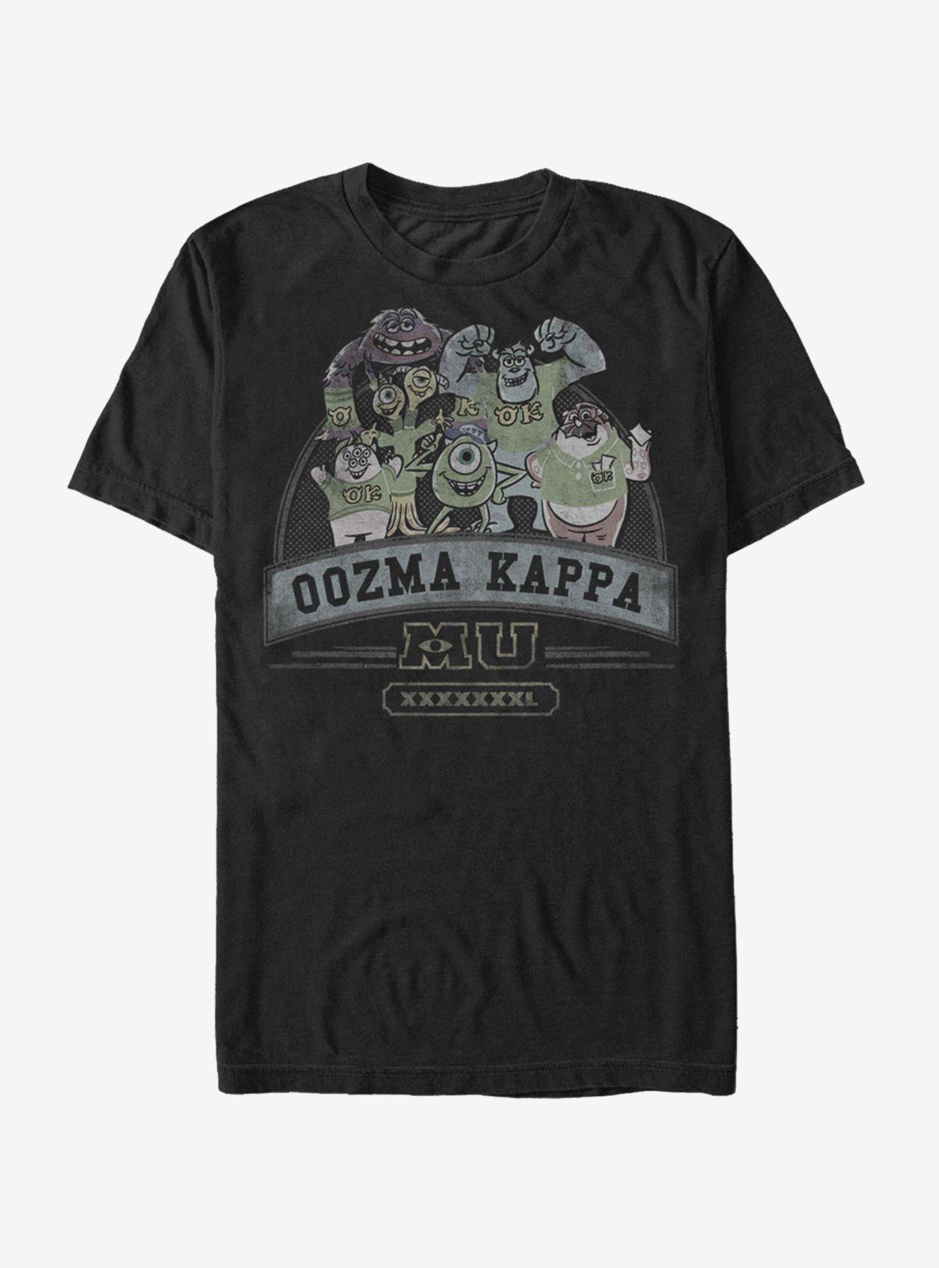 Disney Pixar Monsters University Oozma Kappa T Shirt