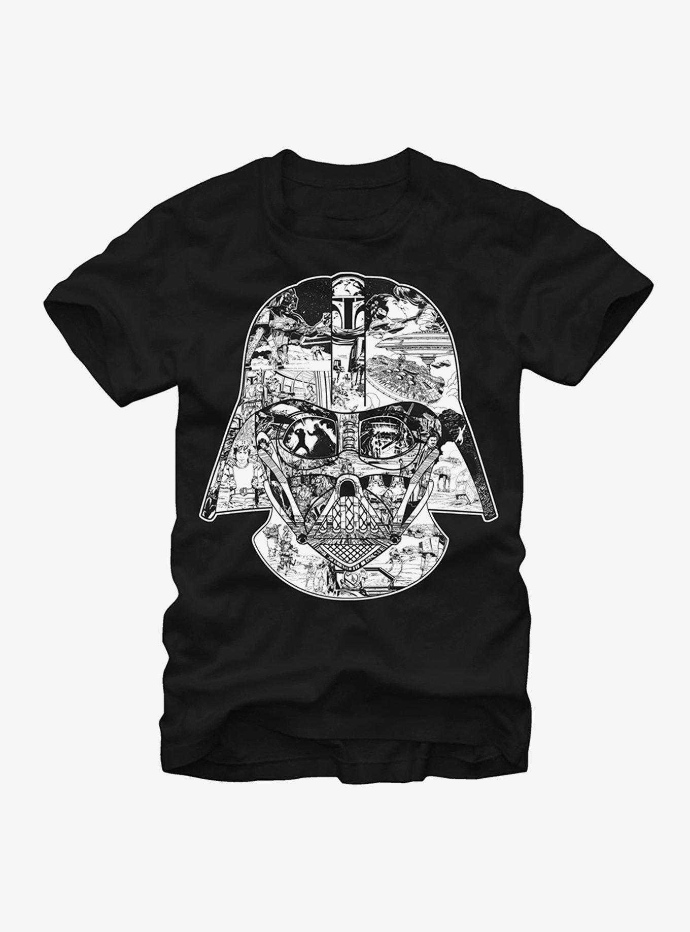 Star Wars Darth Vader Scenes T-Shirt, , hi-res