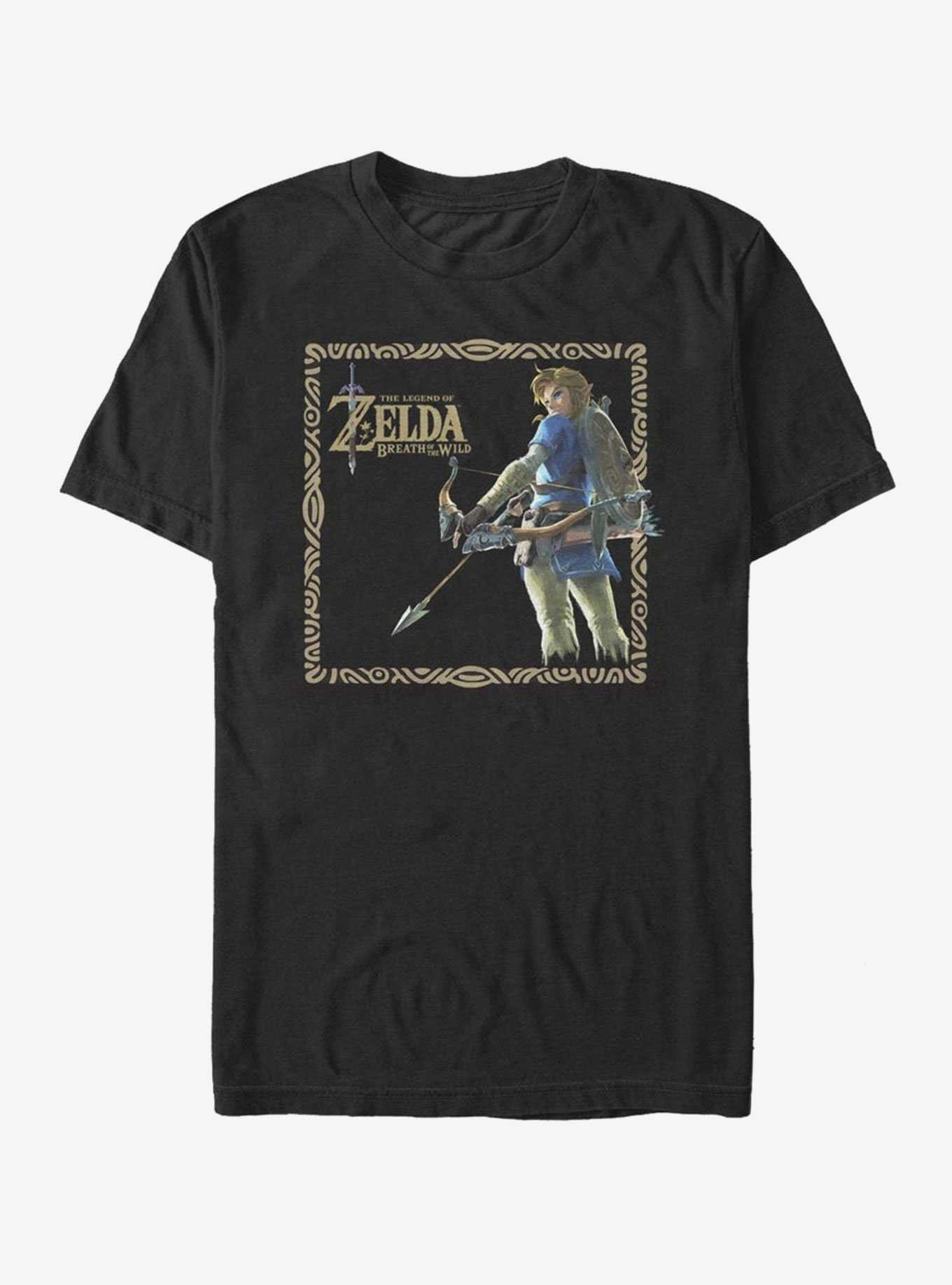 Nintendo Legend of Zelda Breath of the Wild Frame T-Shirt, , hi-res