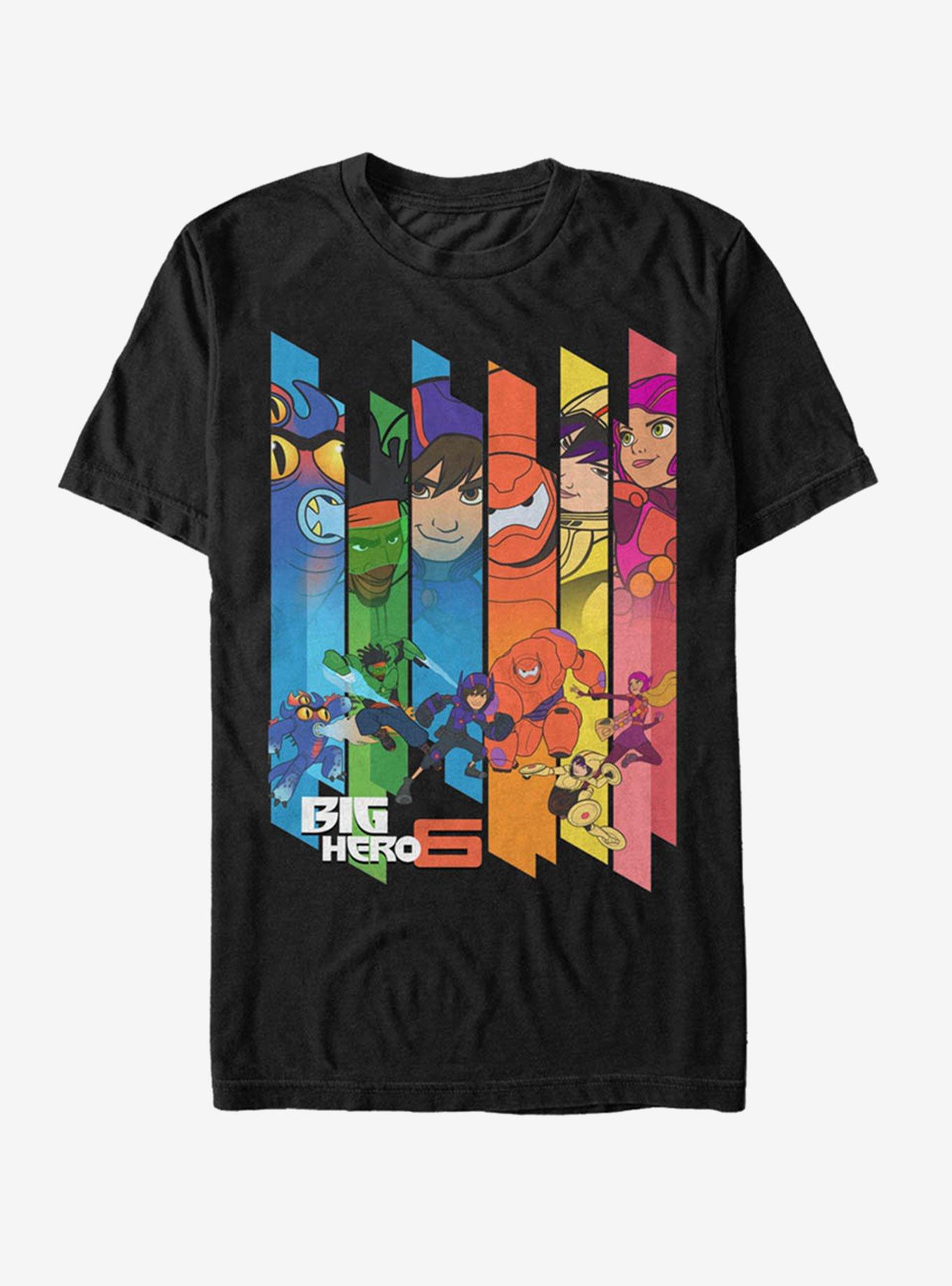 Disney Big Hero 6 Superhero Team T-Shirt - Black | Boxlunch