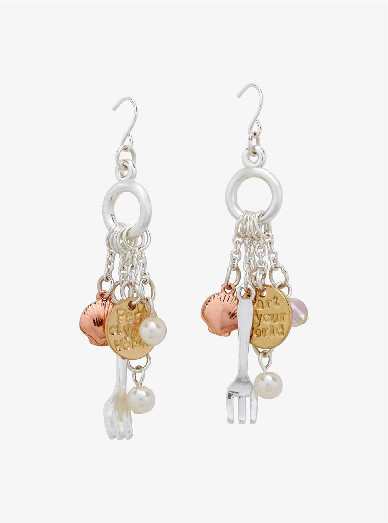 Disney The Little Mermaid Dinglehopper Dangle Earrings | Hot Topic