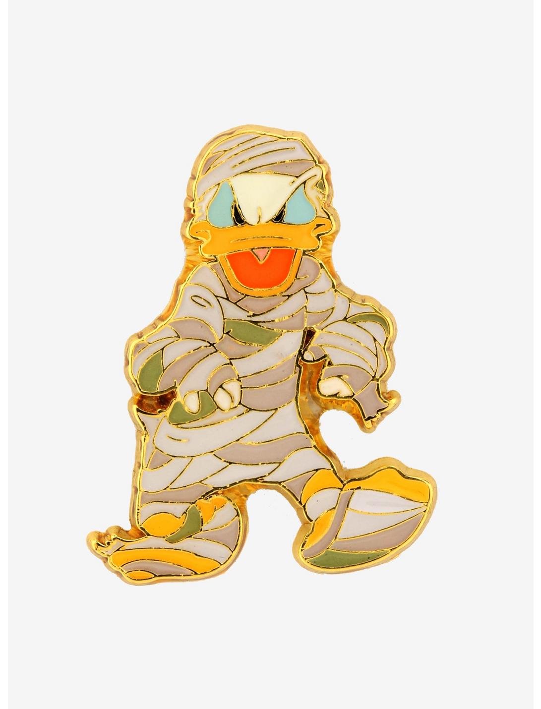 Loungefly Disney Donald Duck Mummy Enamel Pin - BoxLunch Exclusive, , hi-res