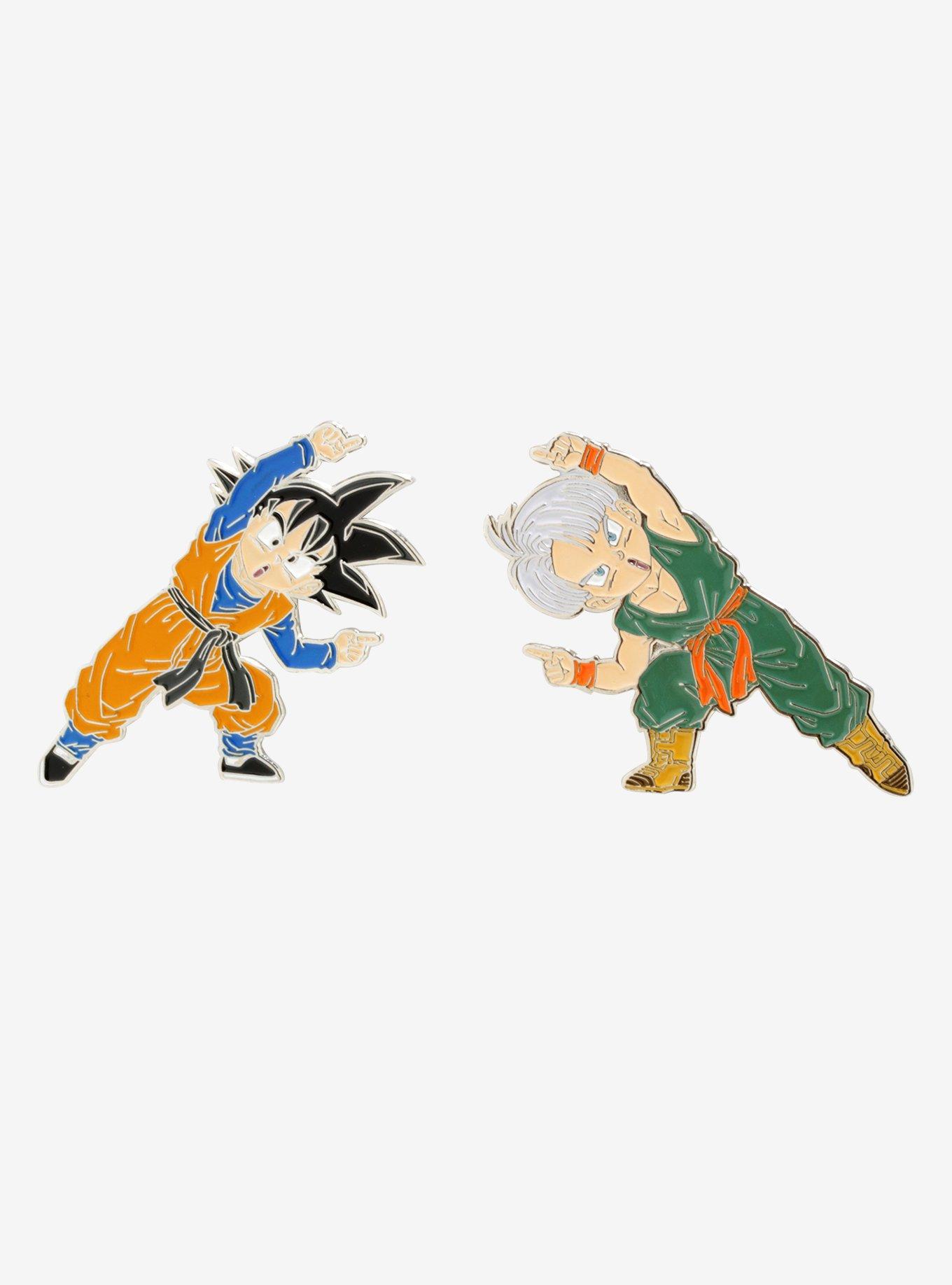 Dragon Ball Z Fusion Dance Enamel Pin Set - BoxLunch Exclusive, , hi-res