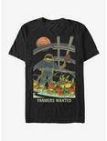 NASA Mars Farmers Wanted T-Shirt, BLACK, hi-res
