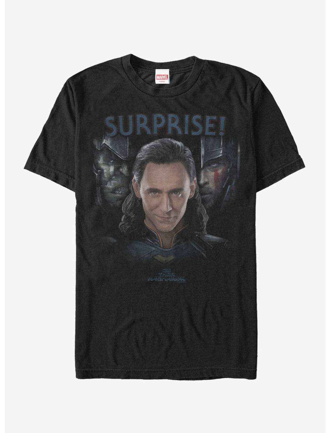 Marvel Thor: Ragnarok Loki Surprise Visitor T-Shirt, BLACK, hi-res