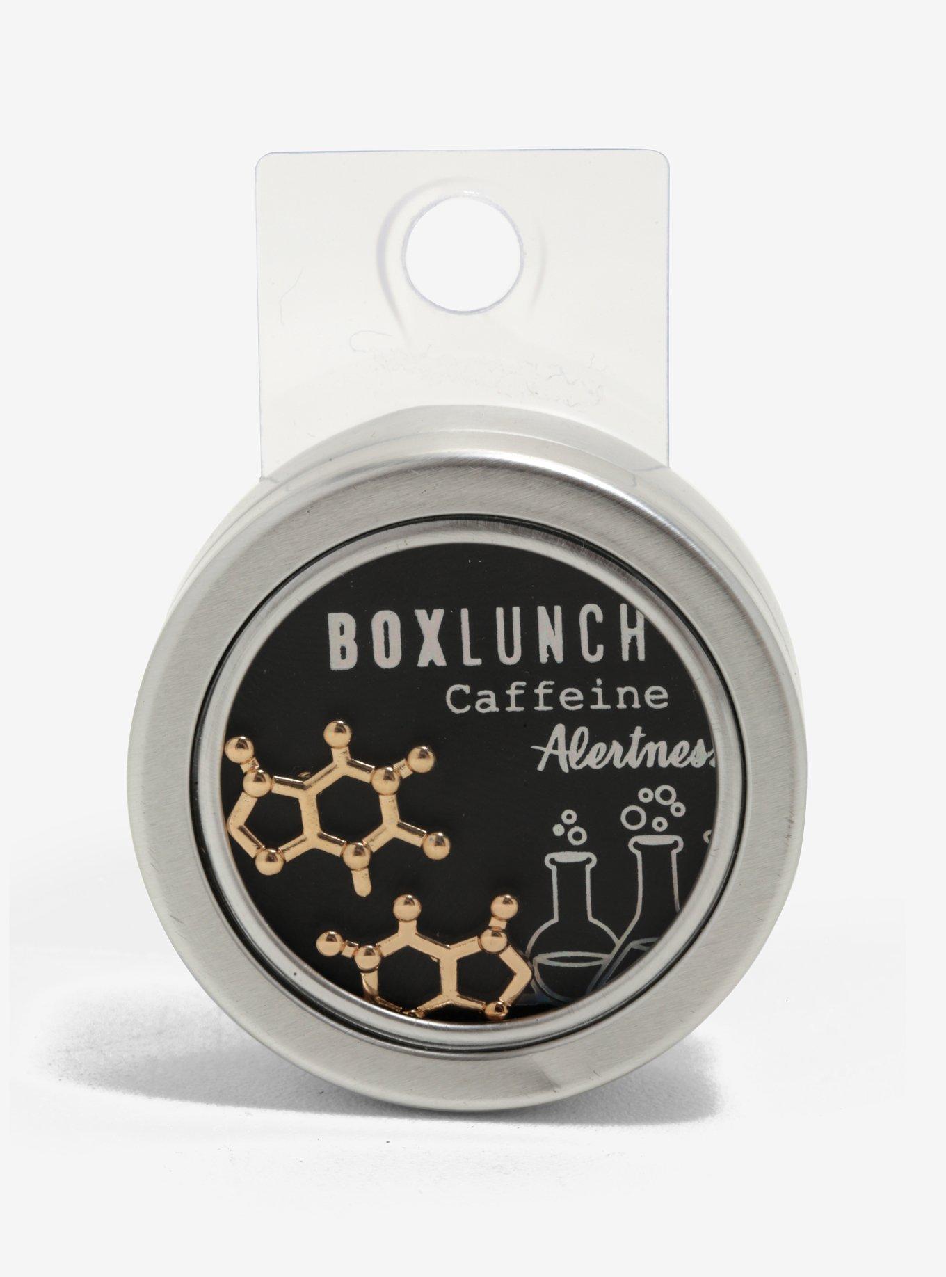 Caffeine Molecular Structure Earrings - BoxLunch Exclusive, , hi-res