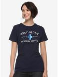 Grey's Anatomy Grey-Sloan Womens T-Shirt - BoxLunch Exclusive, BLACK, hi-res