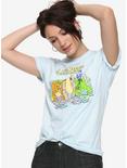 The Land Before Time Group Womens T-Shirt - BoxLunch Exclusive, GREEN, hi-res