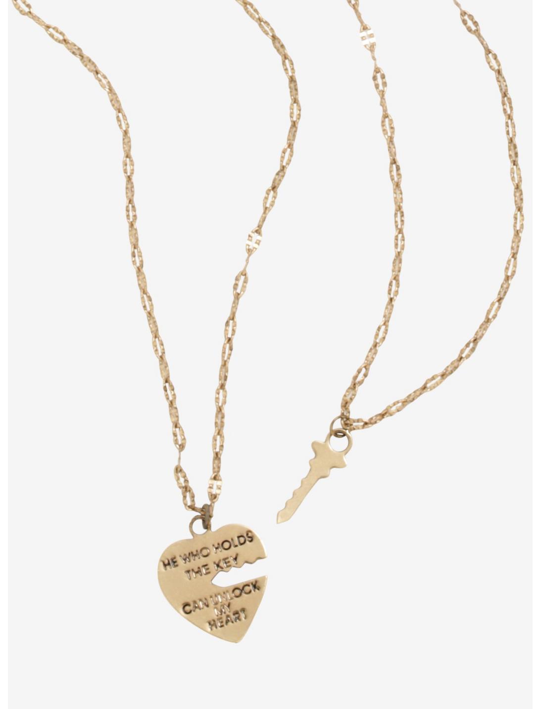Key To My Heart Necklace Set, , hi-res