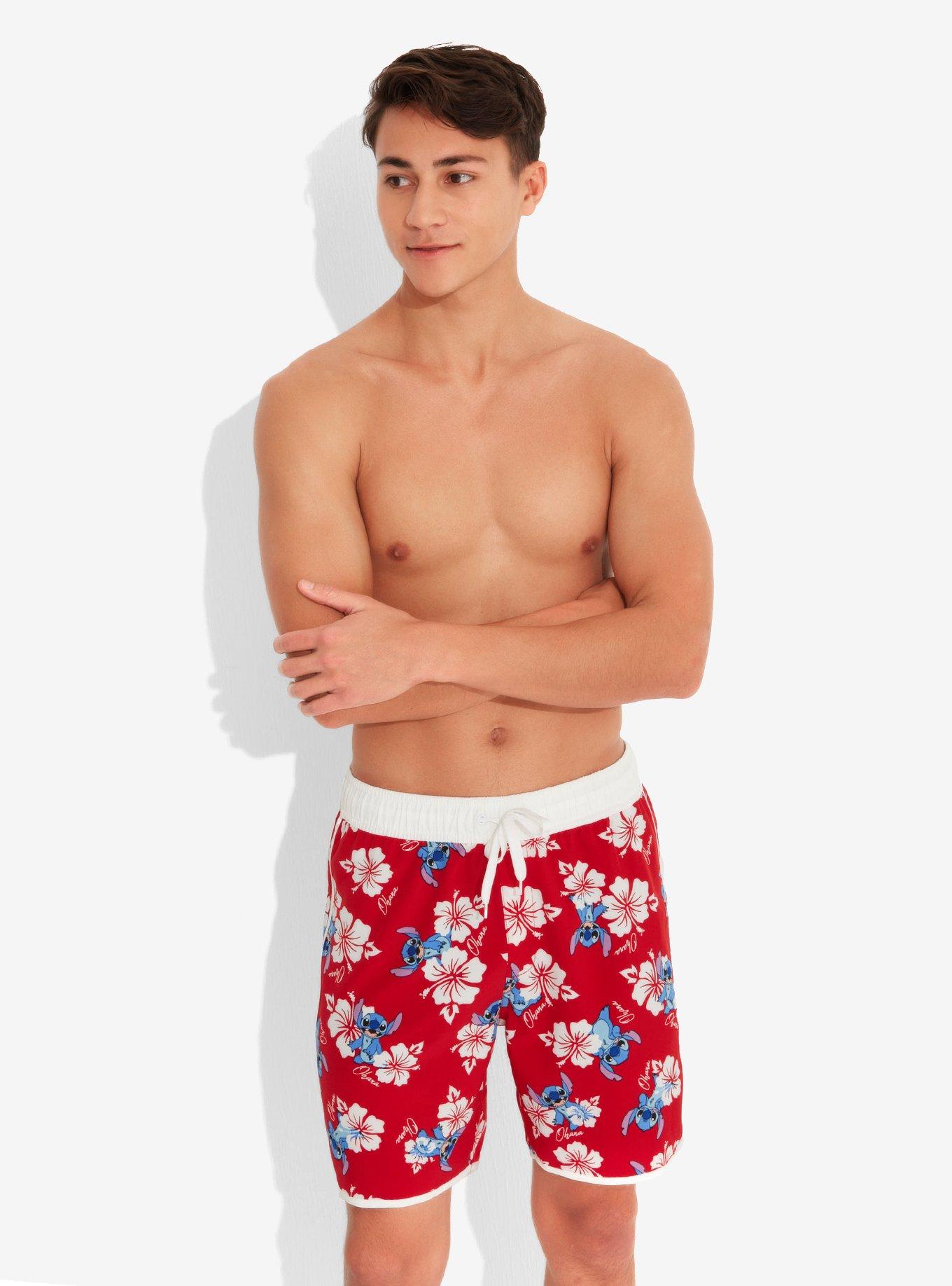 Disney men's sale swim trunks