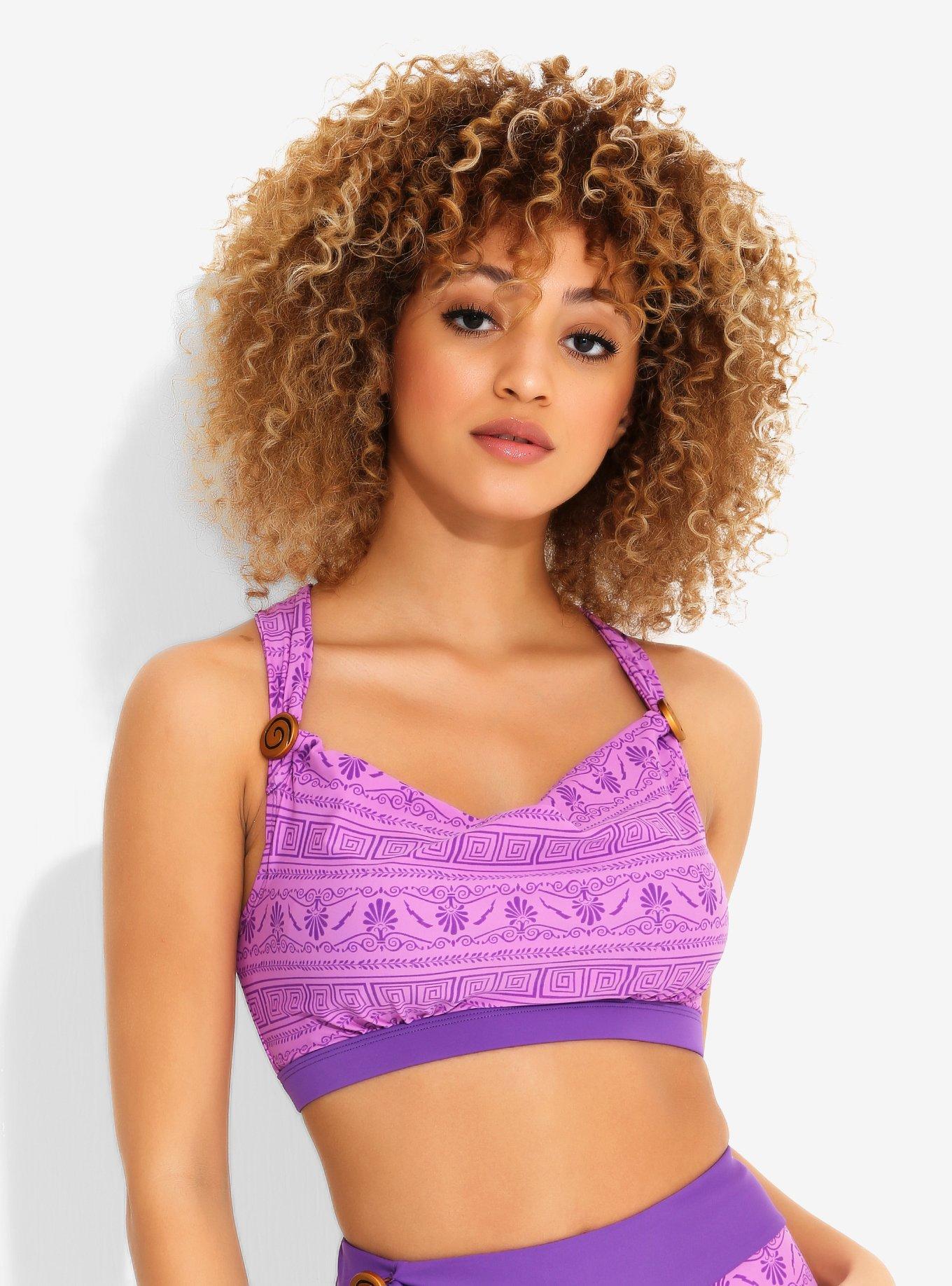 Disney Hercules Meg Swim Top, PURPLE, hi-res