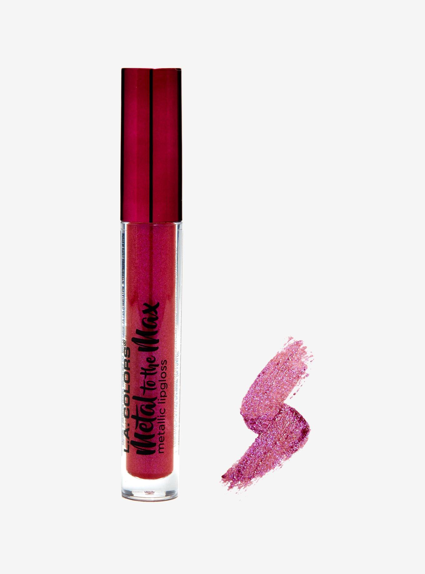 L.A. Colors Metal To The Max Splendor Metallic Lip Gloss, , hi-res