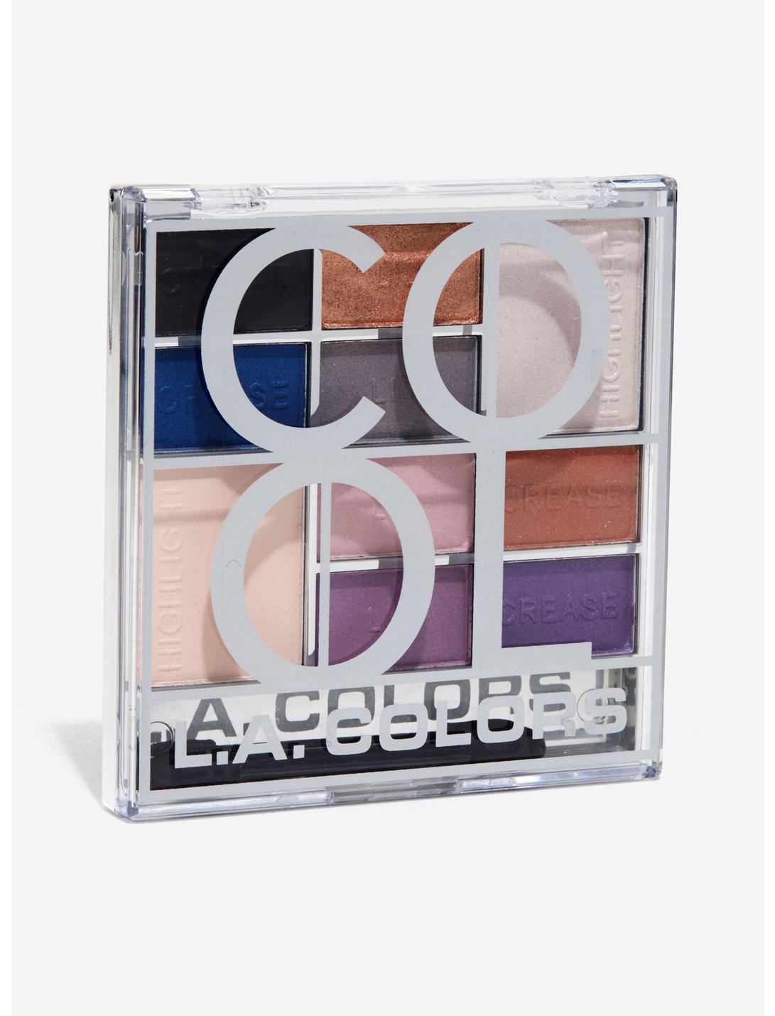 L.A. Colors Cool Mini Eyeshadow Palette, , hi-res
