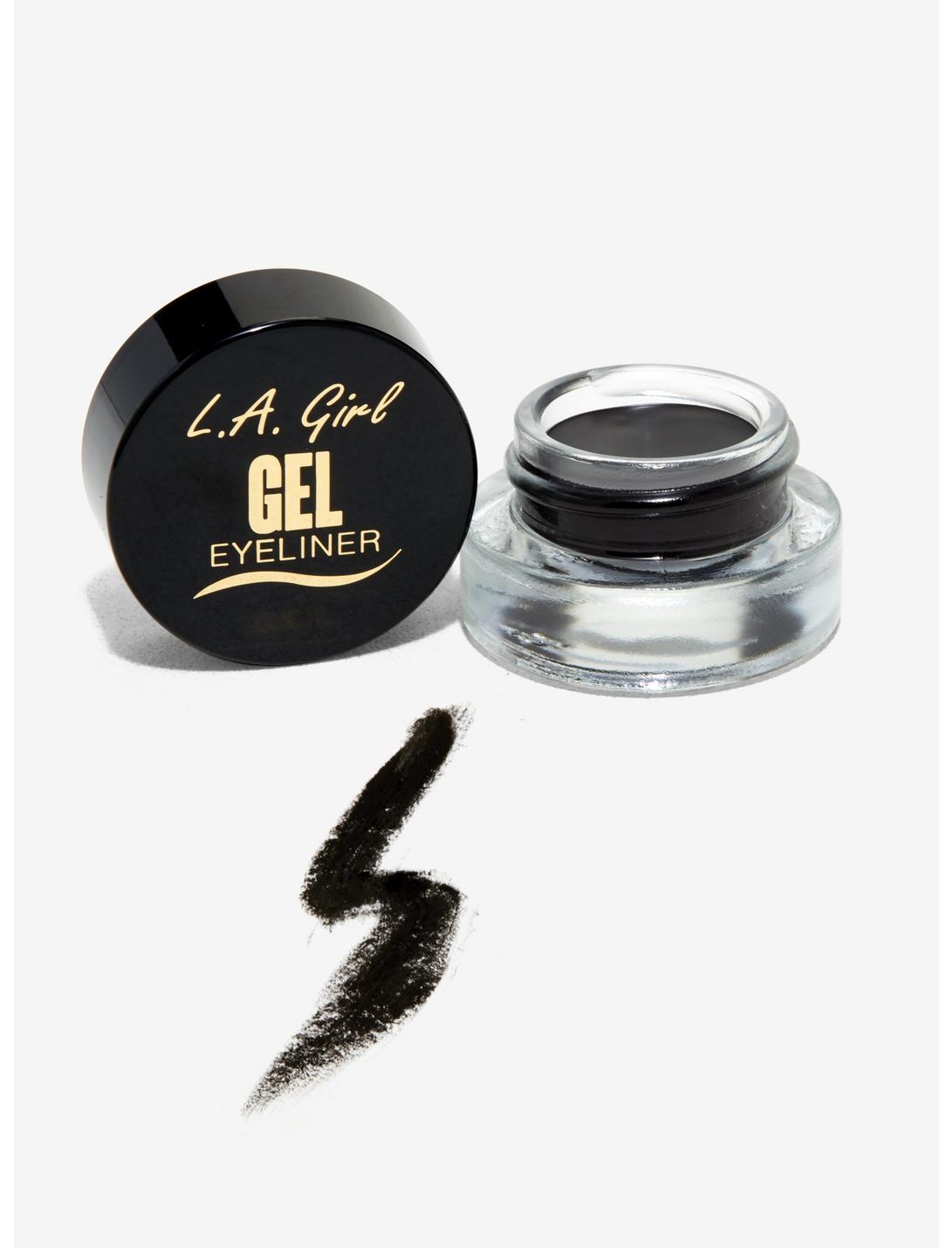 L.A. Girl Jet Black Gel Eyeliner, , hi-res