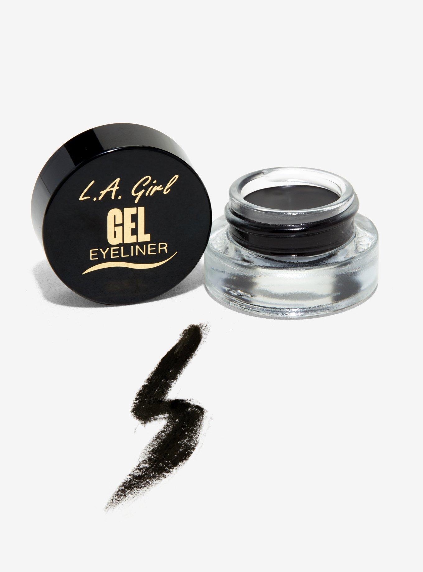 L.A. Girl Jet Black Gel Eyeliner, , hi-res