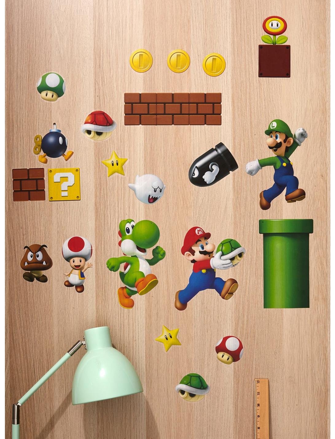 Nintendo Super Mario Bros. Build A Scene Wall Decals, , hi-res