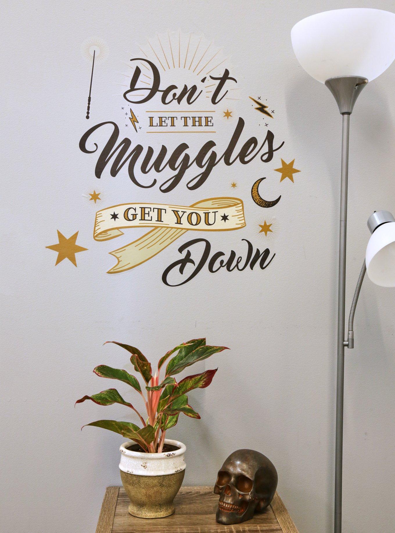 Harry Potter Muggles Wall Decal | BoxLunch