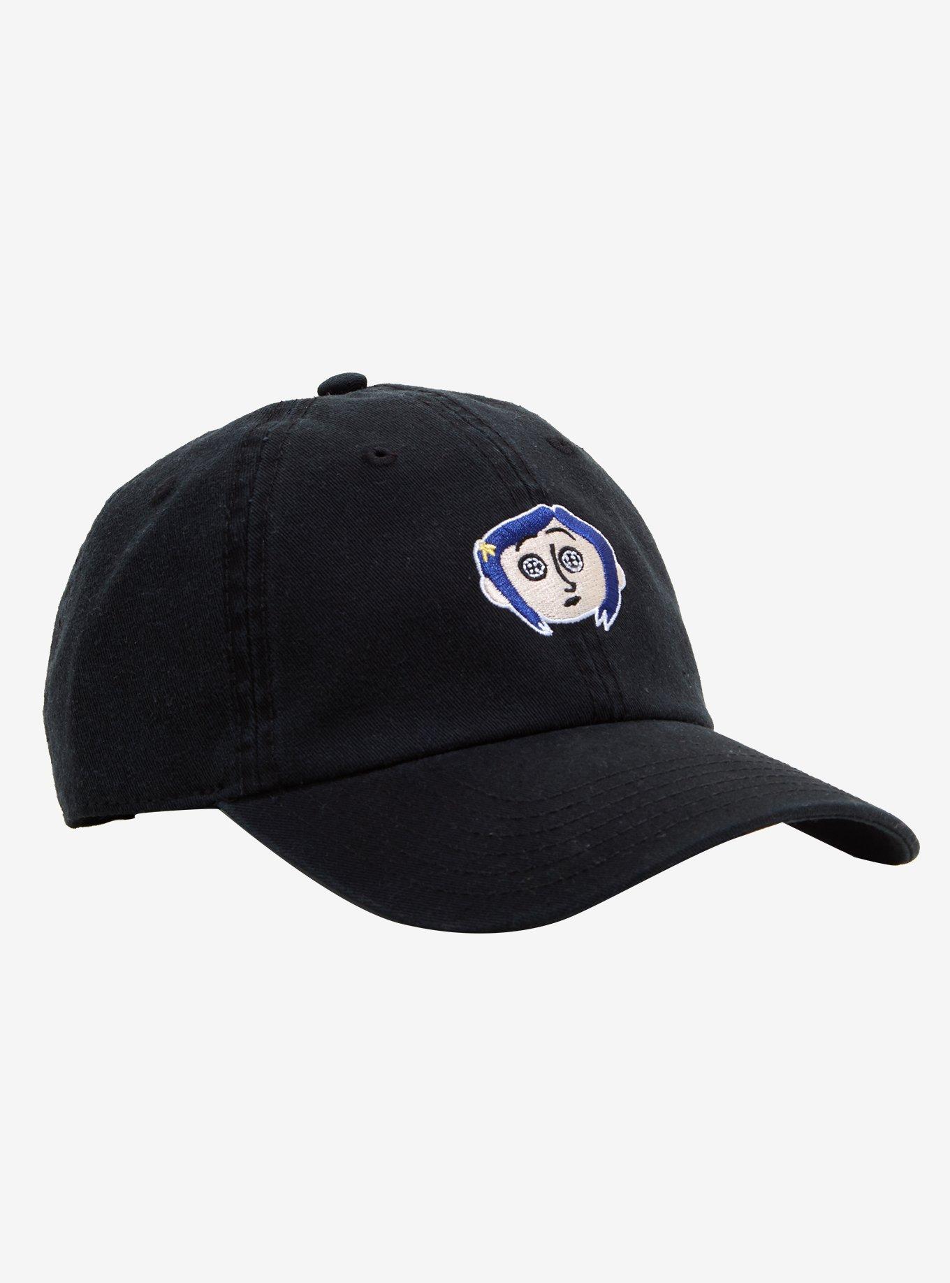 Coraline Face Dad Hat, , hi-res