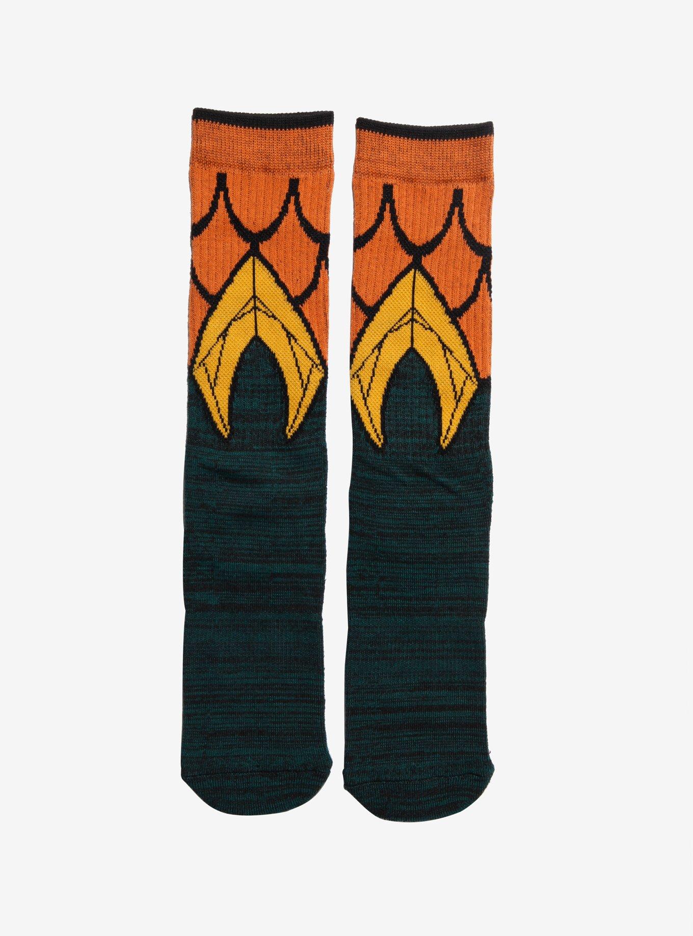 DC Comics Aquaman Emblem Socks, , hi-res