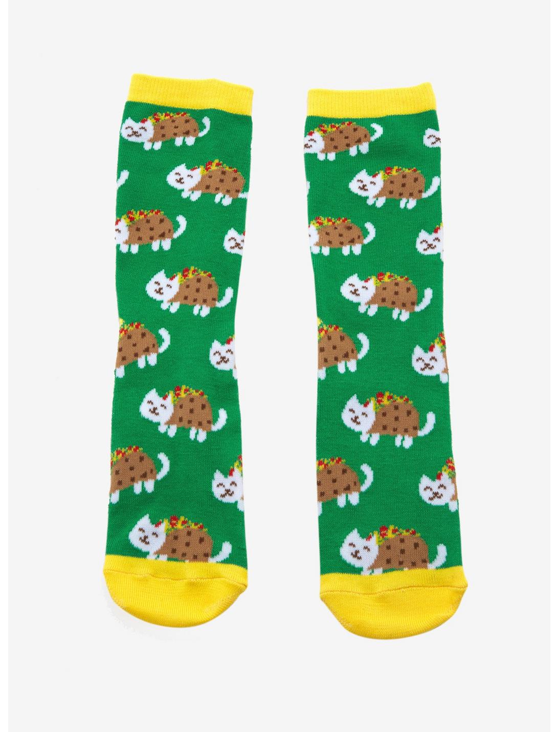 Taco Cat Socks, , hi-res