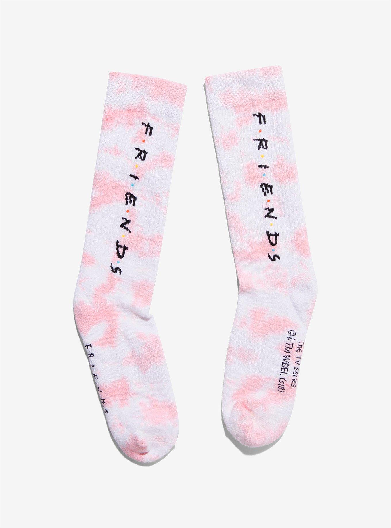 Friends Logo Dyed Socks - BoxLunch Exclusive, , hi-res