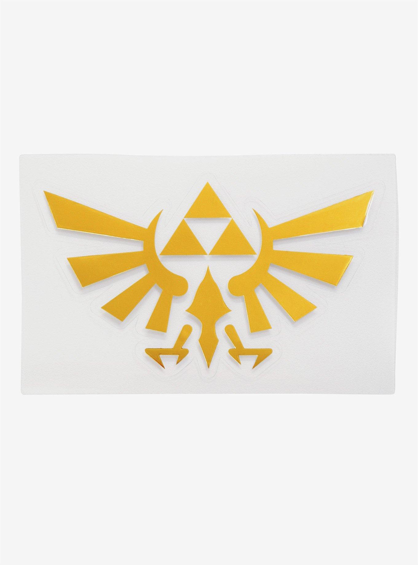 Nintendo The Legend Of Zelda Triforce Car Decal, , hi-res