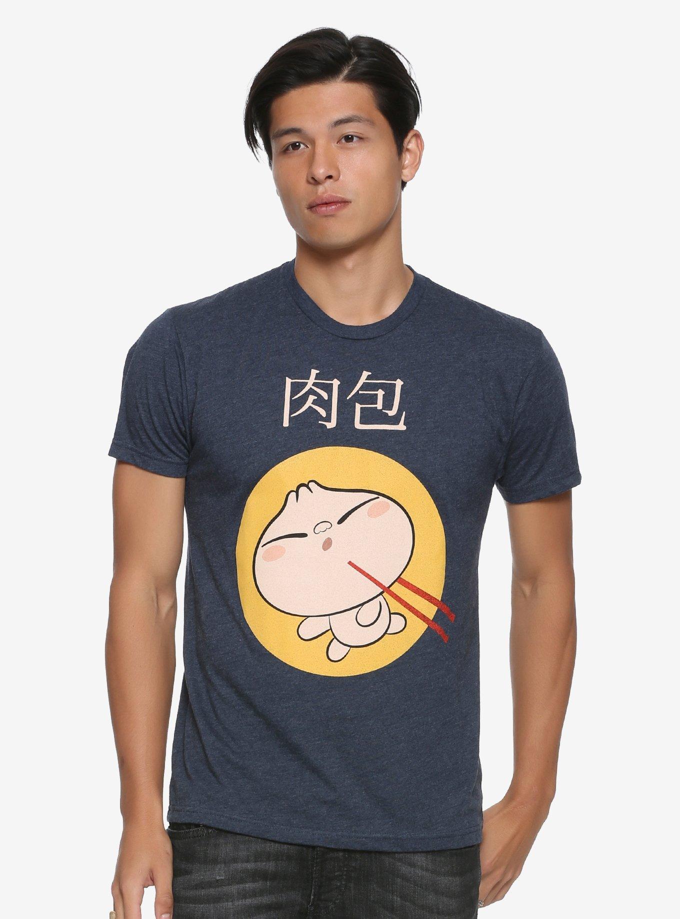Disney Pixar Bao Chopsticks T-Shirt - BoxLunch Exclusive, BLUE, hi-res