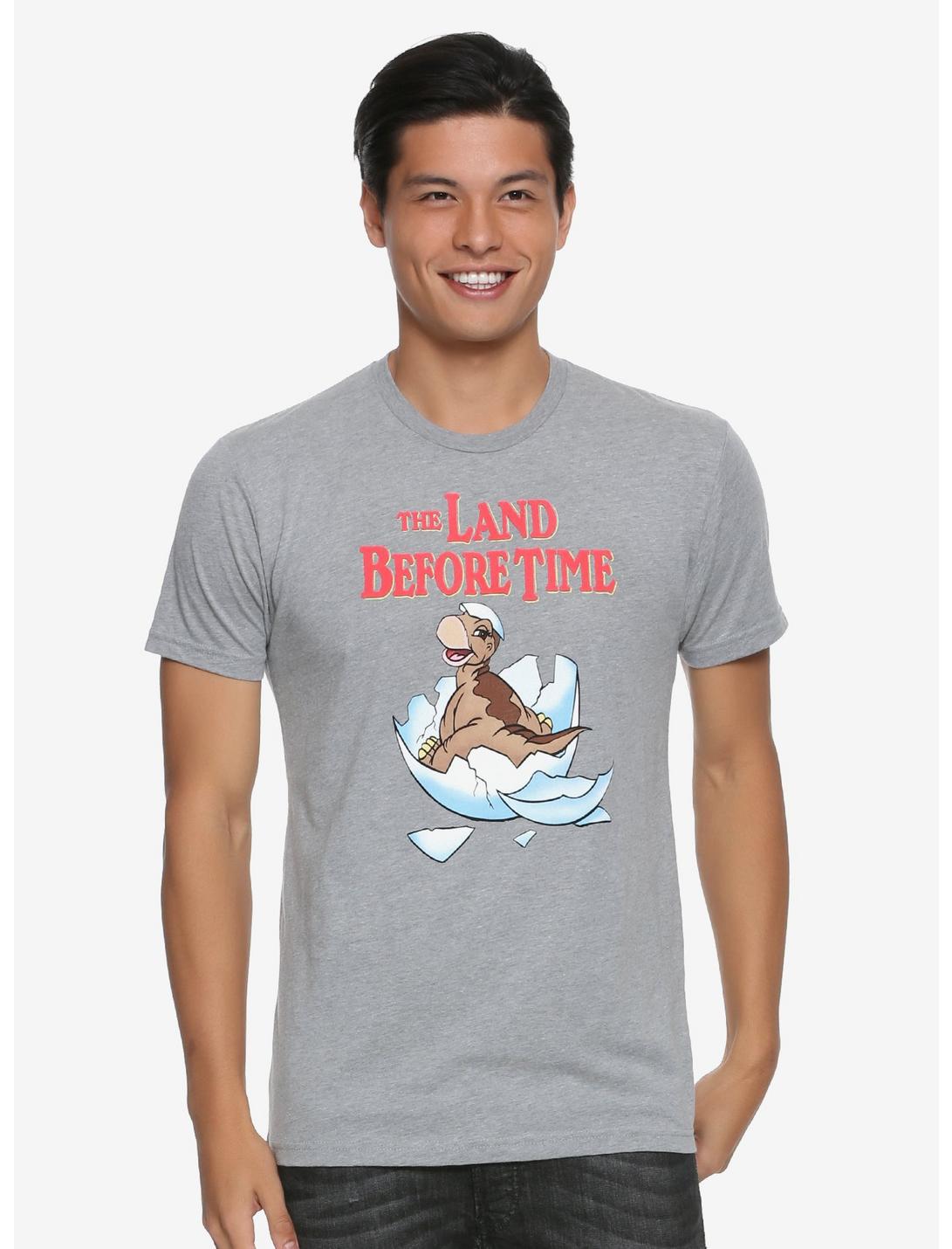 The Land Before Time Little Foot Egg T-Shirt, GREY, hi-res