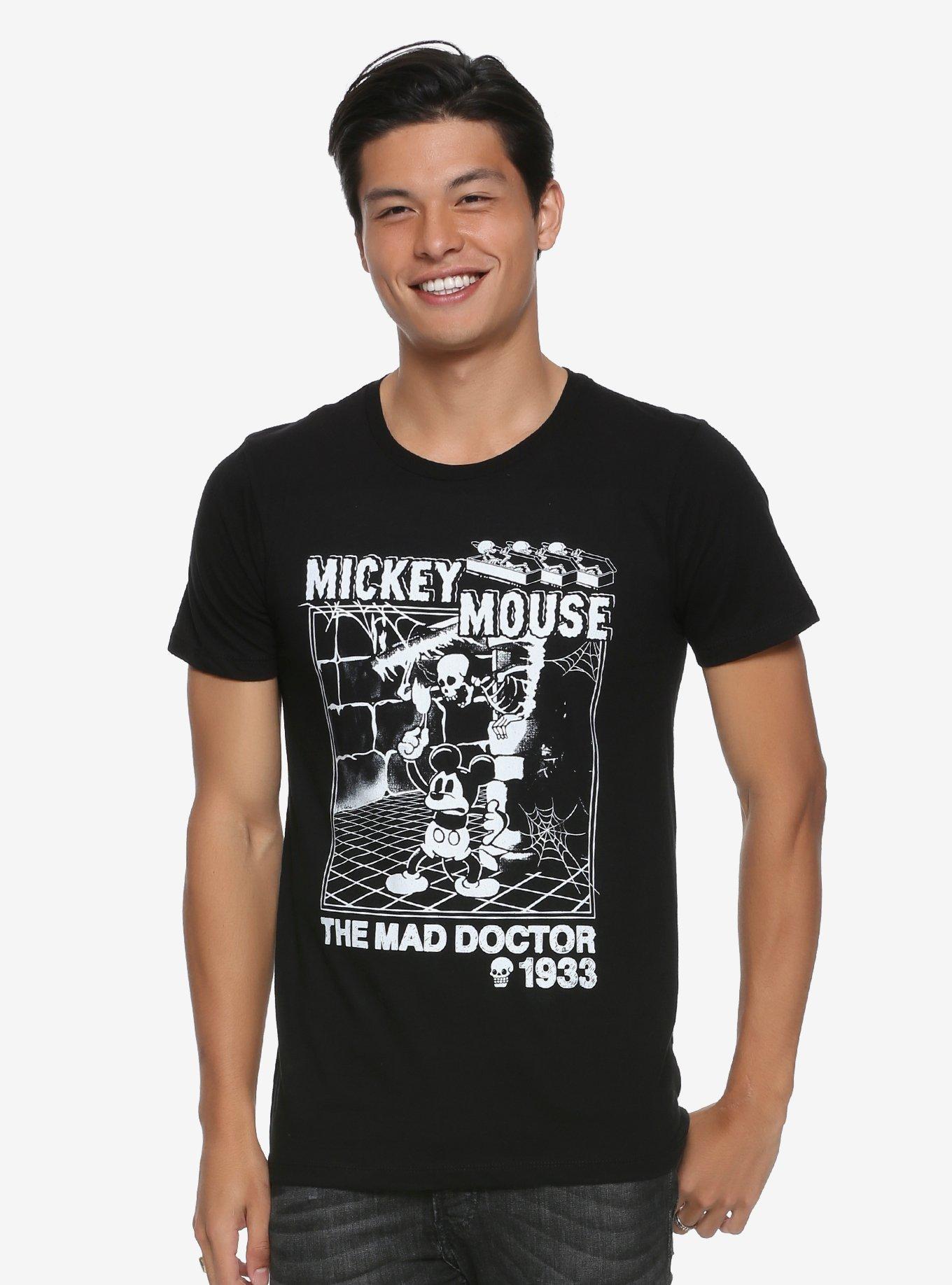 Disney Mickey Mouse The Mad Doctor T-Shirt, BLACK, hi-res