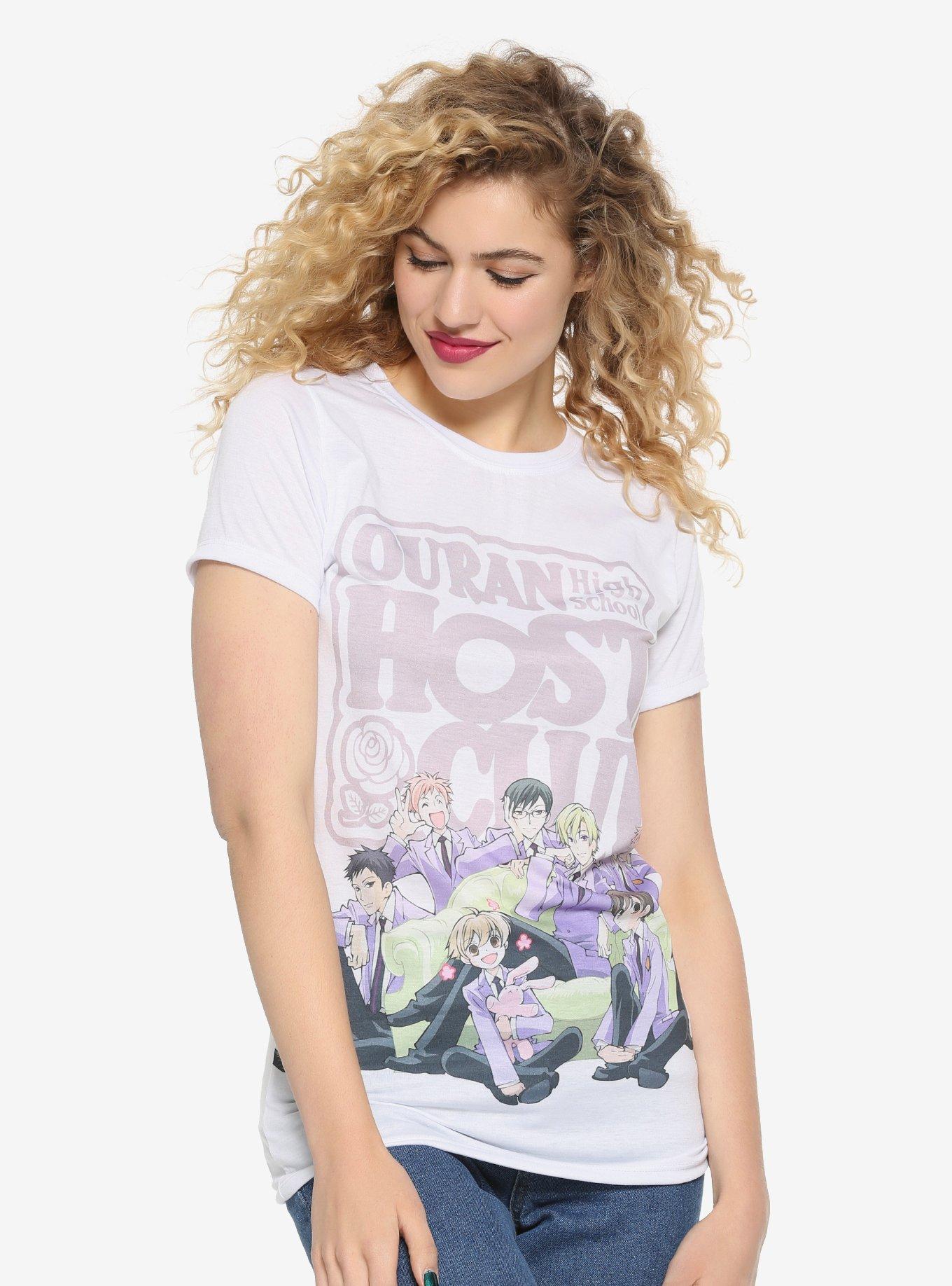 Ouran Host Club Couch Girls T-shirt, LAVENDER, hi-res