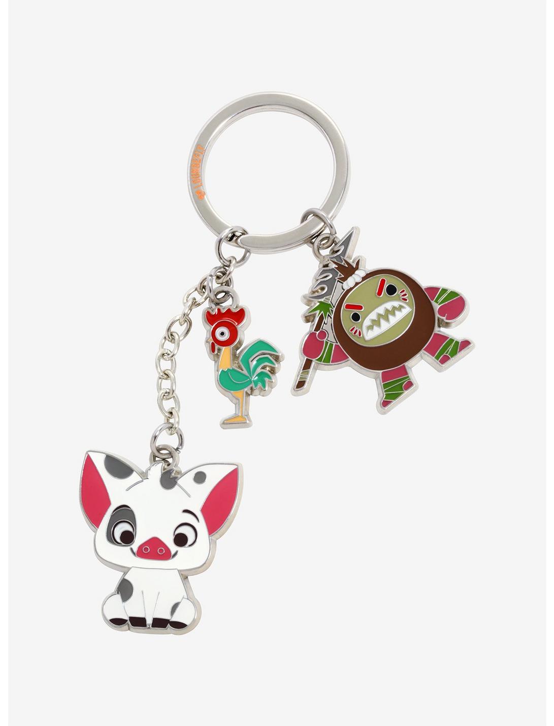Loungefly Disney Moana Pua & Friends Key Chain - BoxLunch Exclusive, , hi-res