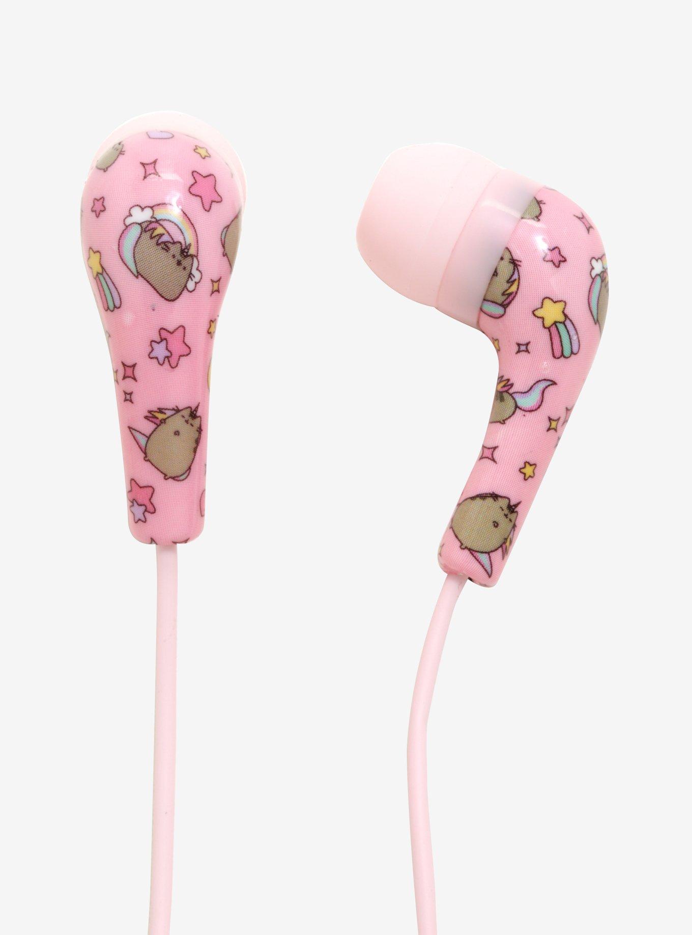Pusheen Pink Pusheenicorn Meowgic Earbuds, , hi-res