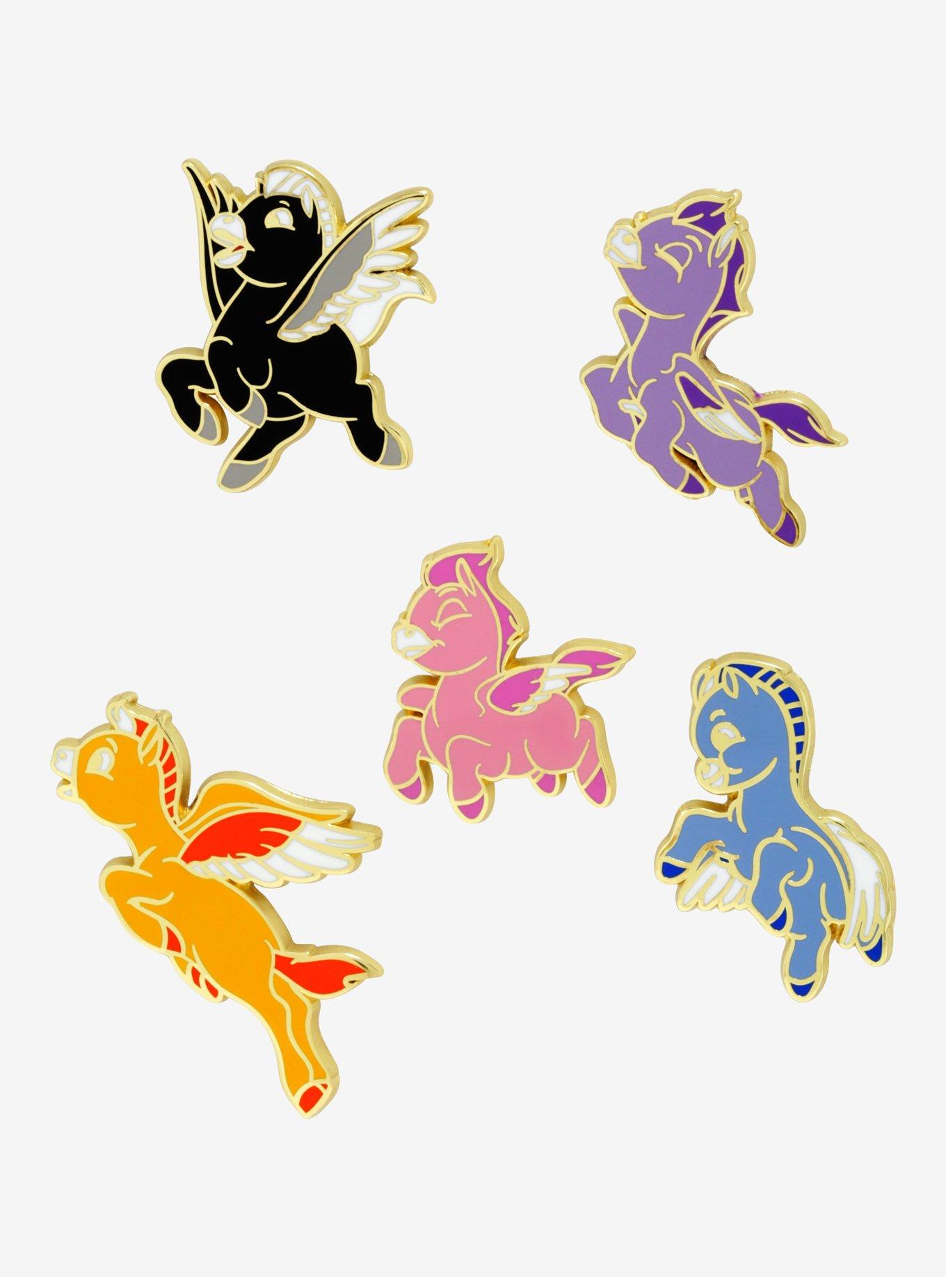 Disney Fantasia Pegasus Enamel Pin Set - BoxLunch Exclusive, , hi-res