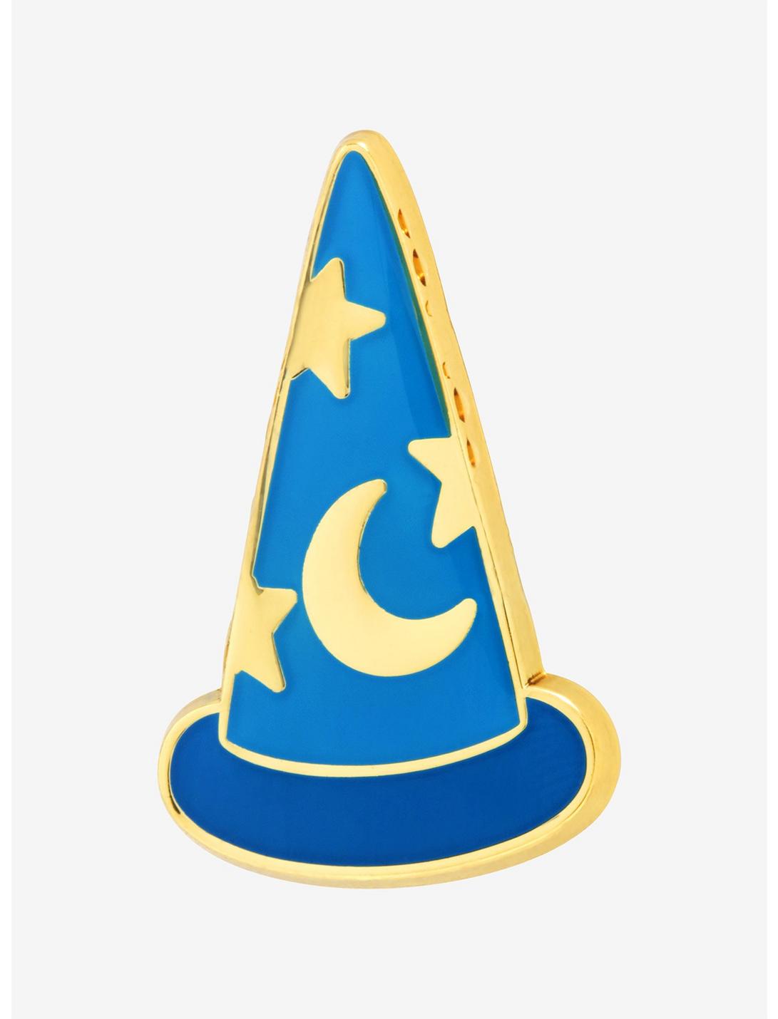 Disney Fantasia Sorcerer Mickey Hat Enamel Pin - BoxLunch Exclusive, , hi-res