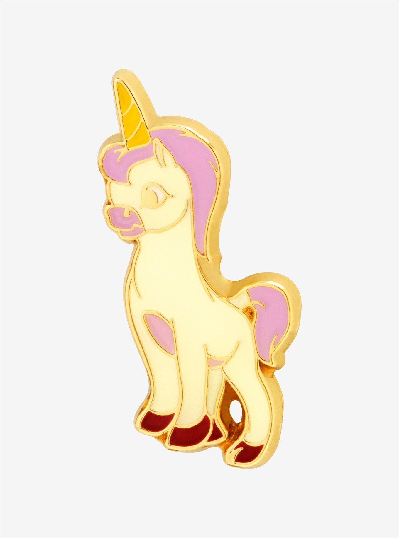 Disney Fantasia Unicorn Enamel Pin, , hi-res