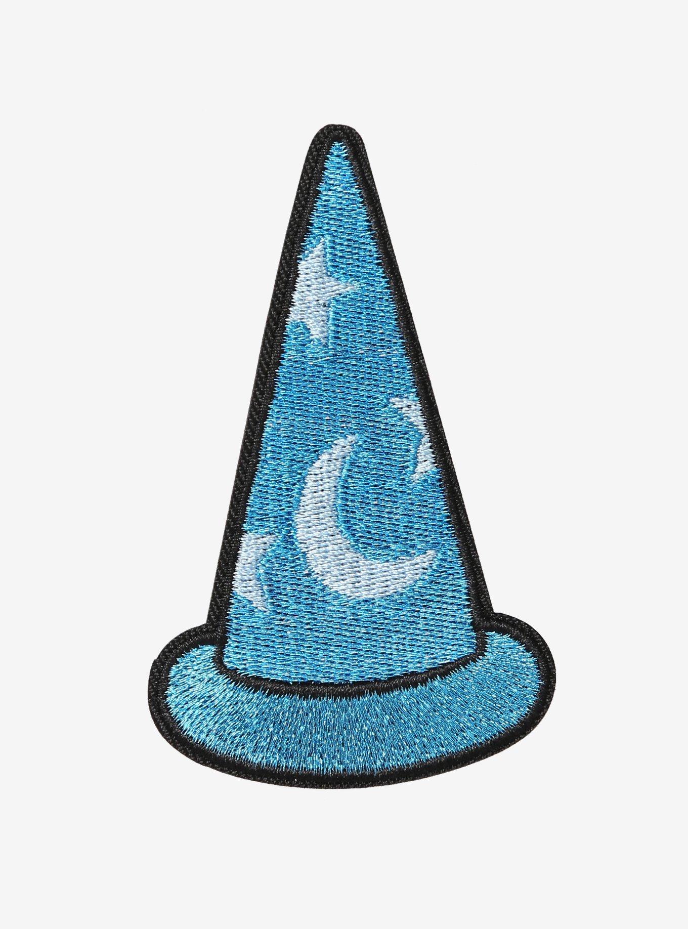 Disney Fantasia Sorcerer Hat Iron-On Patch - BoxLunch Exclusive, , hi-res