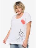 Disney 101 Dalmatians Balloon Puppy Girls T-Shirt Plus Size, RED, hi-res