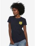 Disney Zootopia Police Badge Womens T-Shirt - BoxLunch Exclusive, BLUE, hi-res