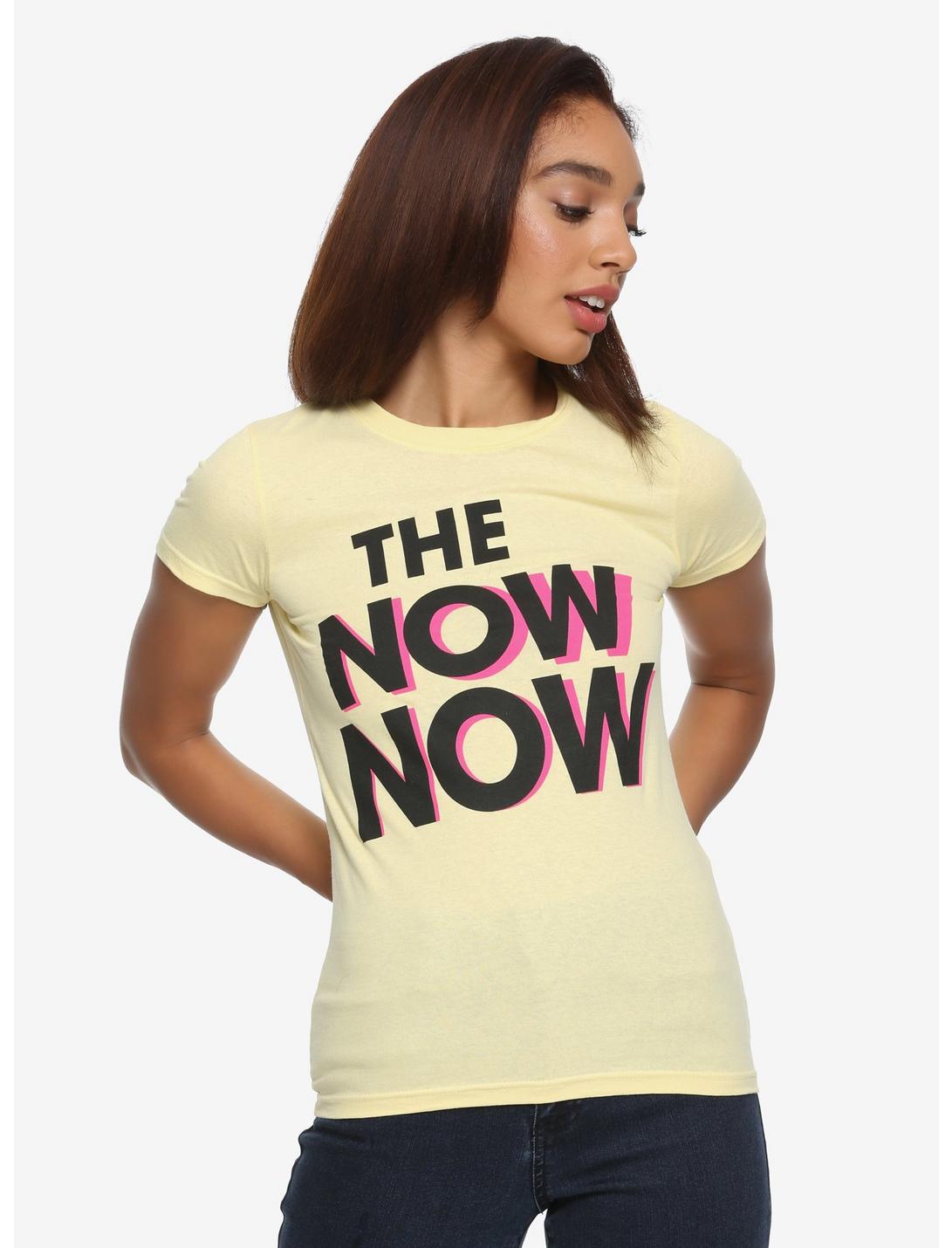 Gorillaz The Now Now Logo Girls T-Shirt, YELLOW, hi-res