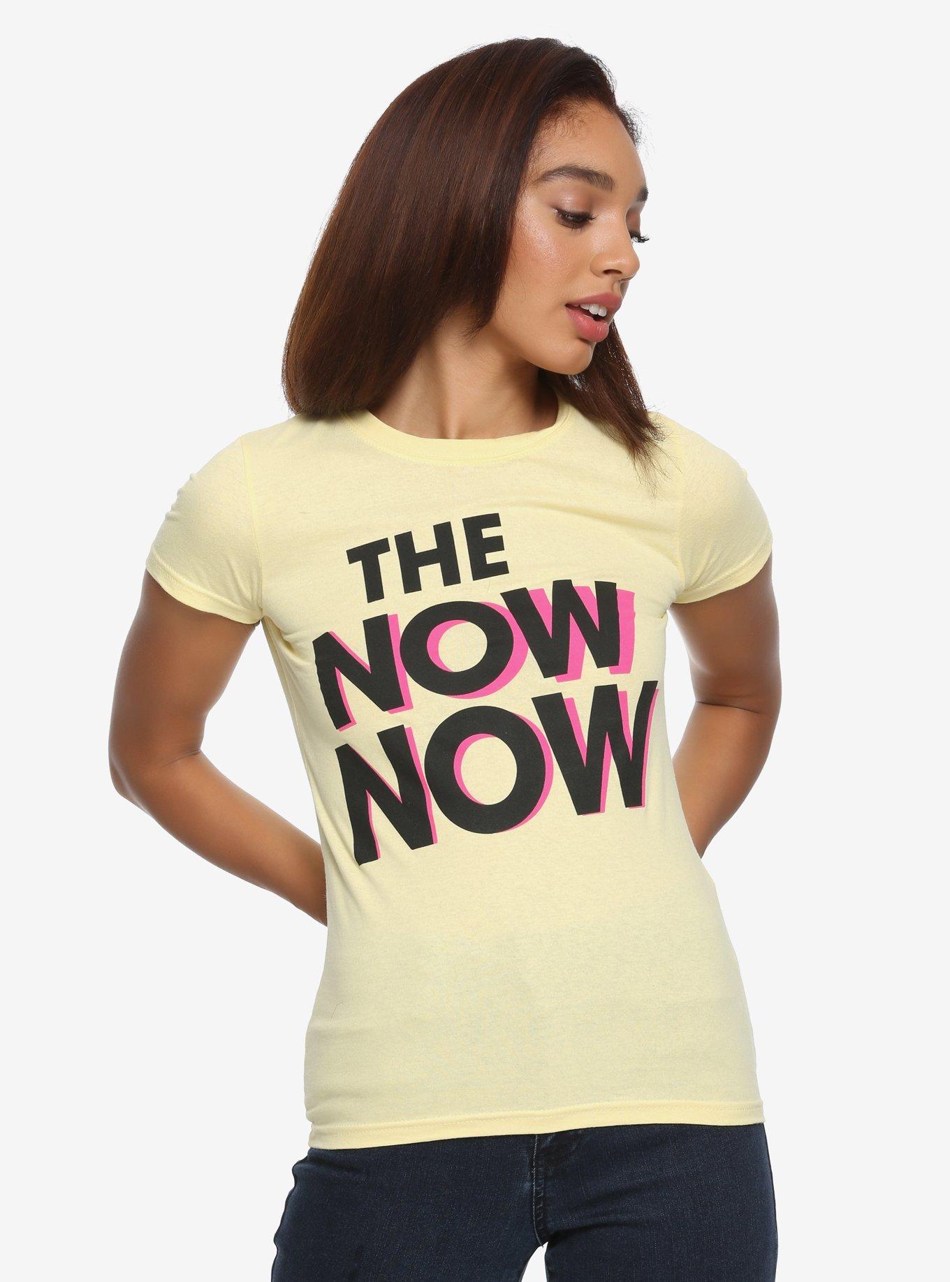 Gorillaz The Now Now Logo Girls T-Shirt, YELLOW, hi-res