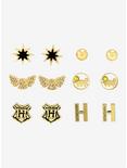Harry Potter Hufflepuff Earrings Set, , hi-res