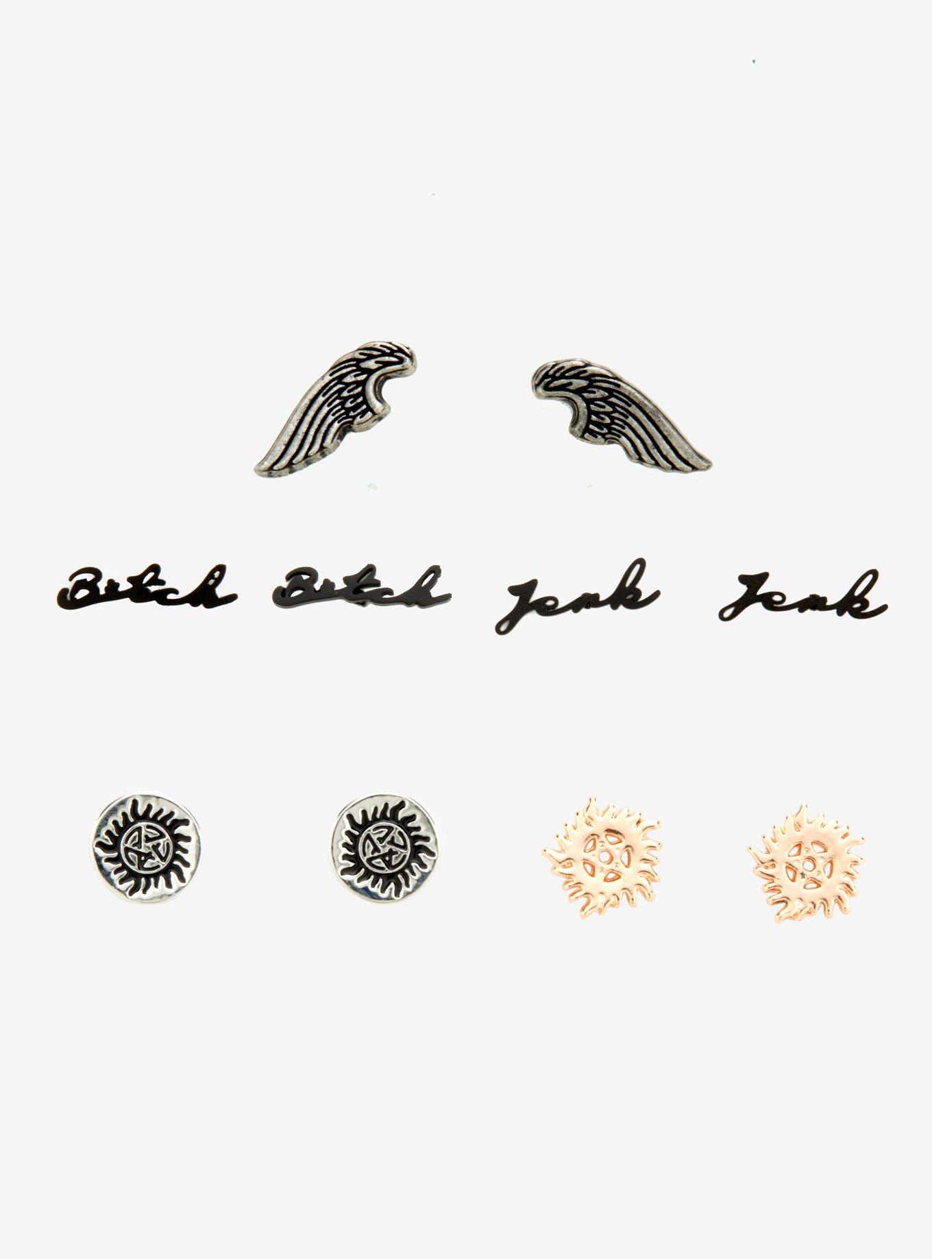 Supernatural Symbols Earring Set, , hi-res