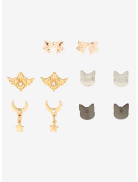 Sailor Moon Cats & Accessories Earring Set, , hi-res